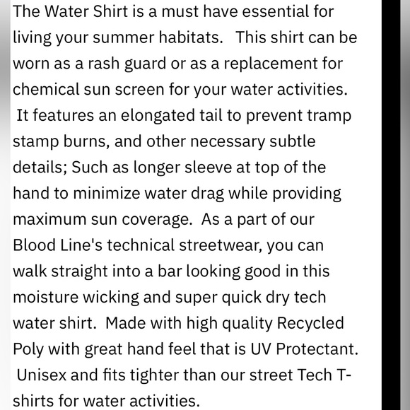 NWT CG Habitats Eddyline Water Shirt - Picture 12 of 12